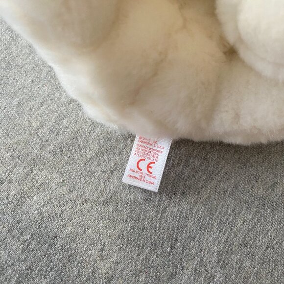 NWT Ty Original Beanie Babies Oslo the Christmas Polar Bear 6" 2019 - Picture 11 of 13